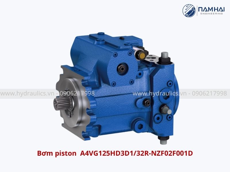 Bơm piston Rexroth A4VG125HD3D132R-NZF02F001D